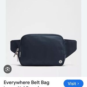 lululemon athletica True Navy Everywhere Belt Bag 2litre large NEW